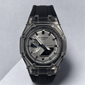 Custom Casio G-Shock GA-2100 Casioak - Silver Ghost