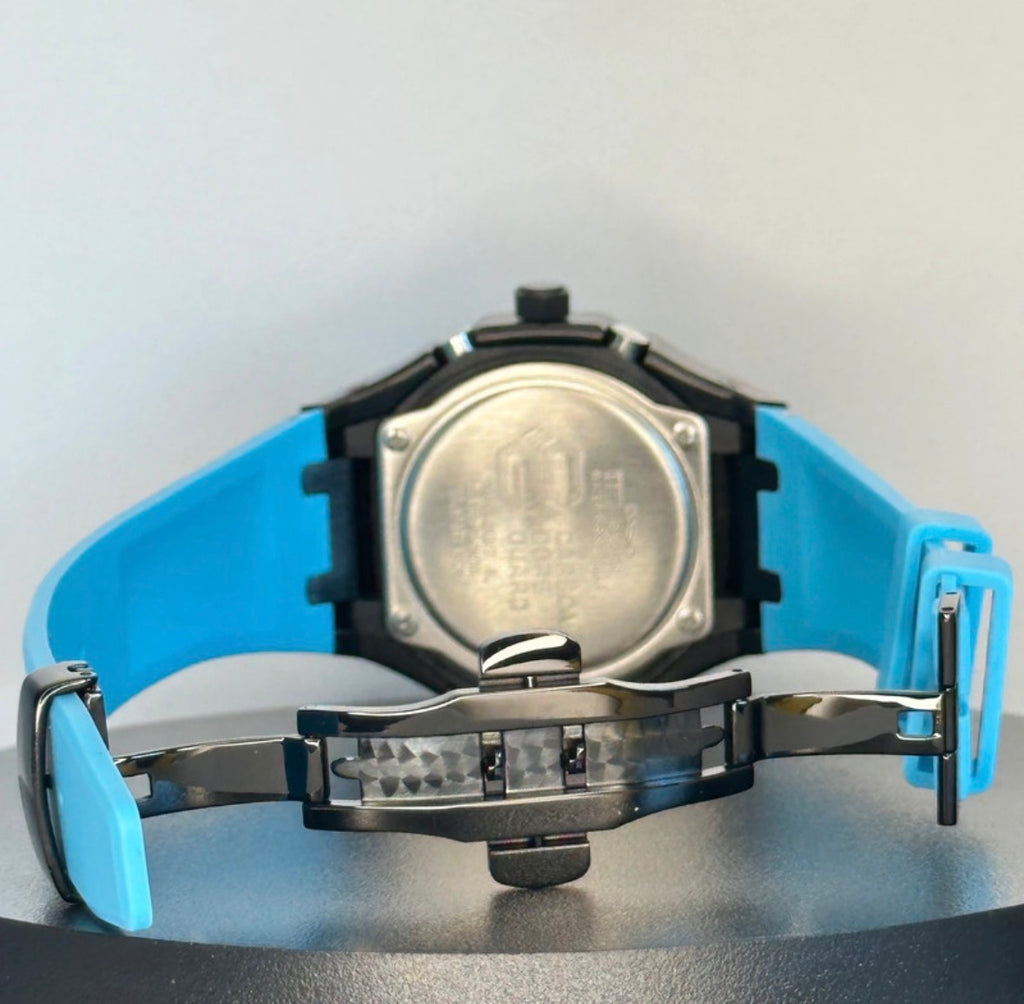 Custom Casio G-Shock GA-2100 Casioak - Shifty Blue