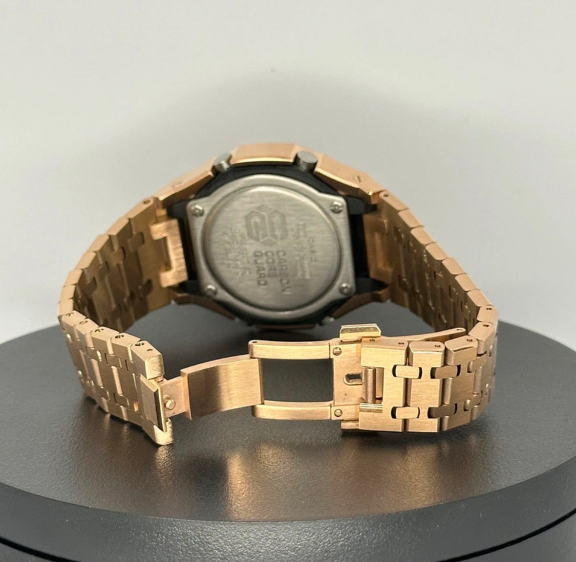 Custom Casio G-Shock GA-2100 Casioak - Golden Shadow (Hand painted)