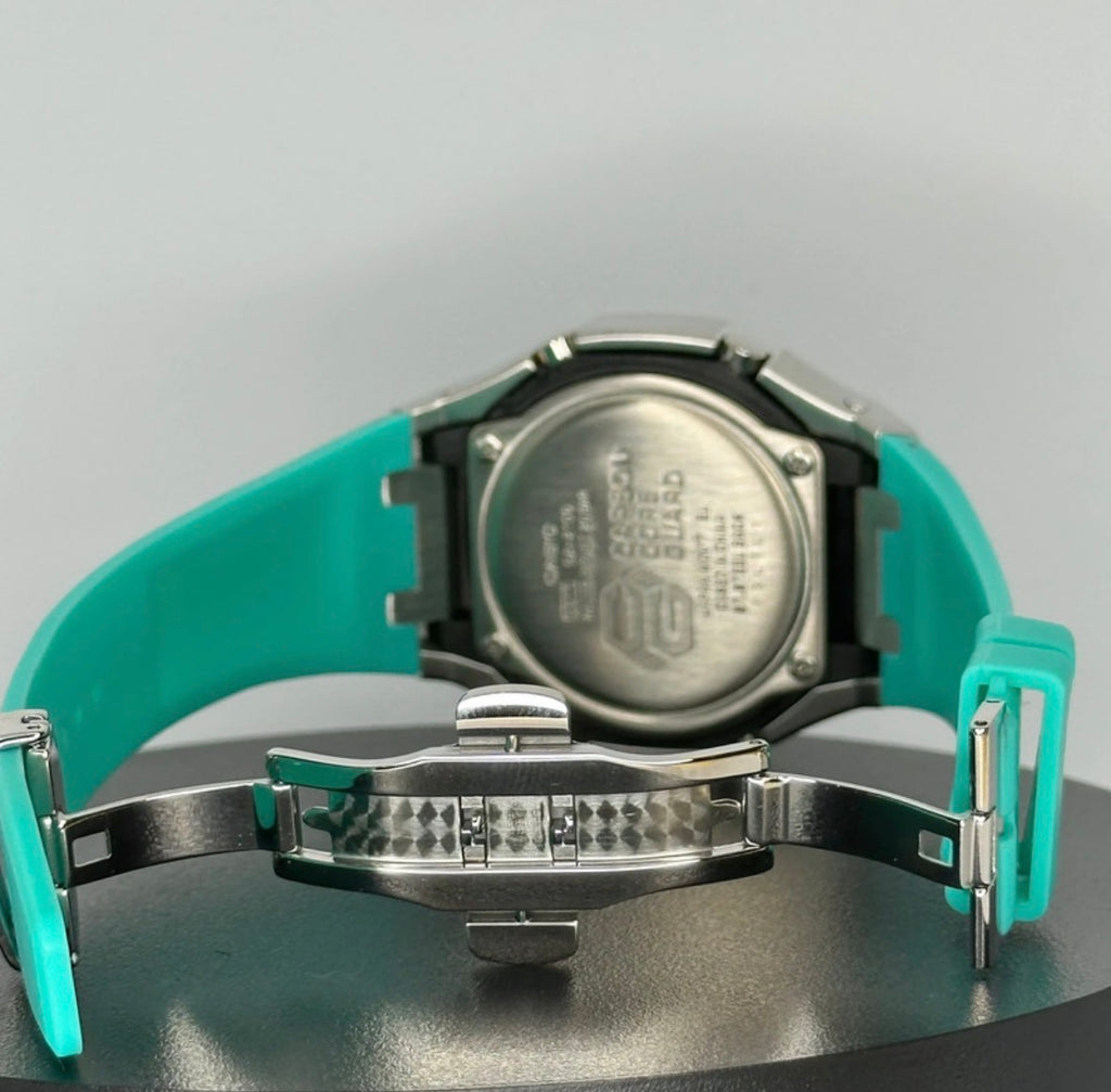 Custom Casio G-Shock GA-2100 Casioak - Turquoise Lagoon
