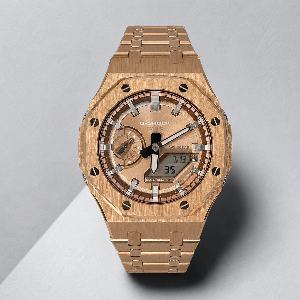Custom Casio G-Shock GA-2100 Casioak - Golden Hour