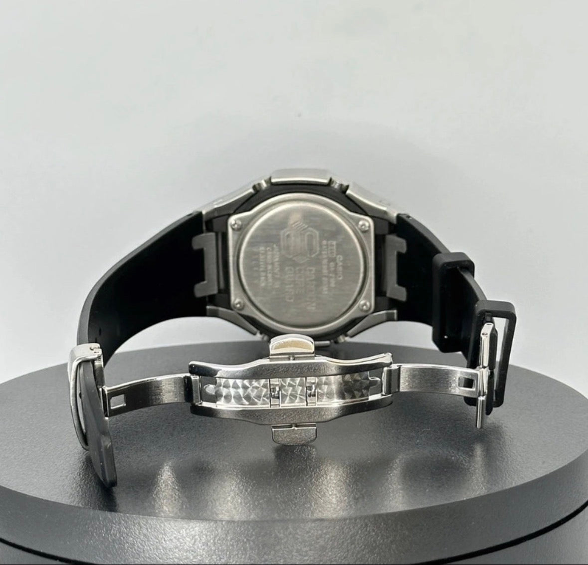 Casio G-Shock Steel Watch with Rubber Strap - Midnight Forest