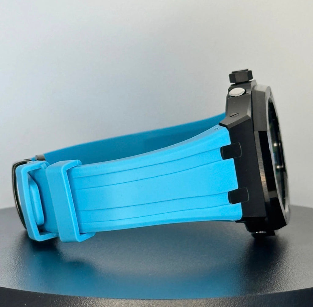 Custom Casio G-Shock GA-2100 Casioak - Shifty Blue