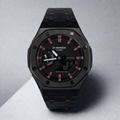 Custom Black Casioak GA-2100 - Eclipse Pink
