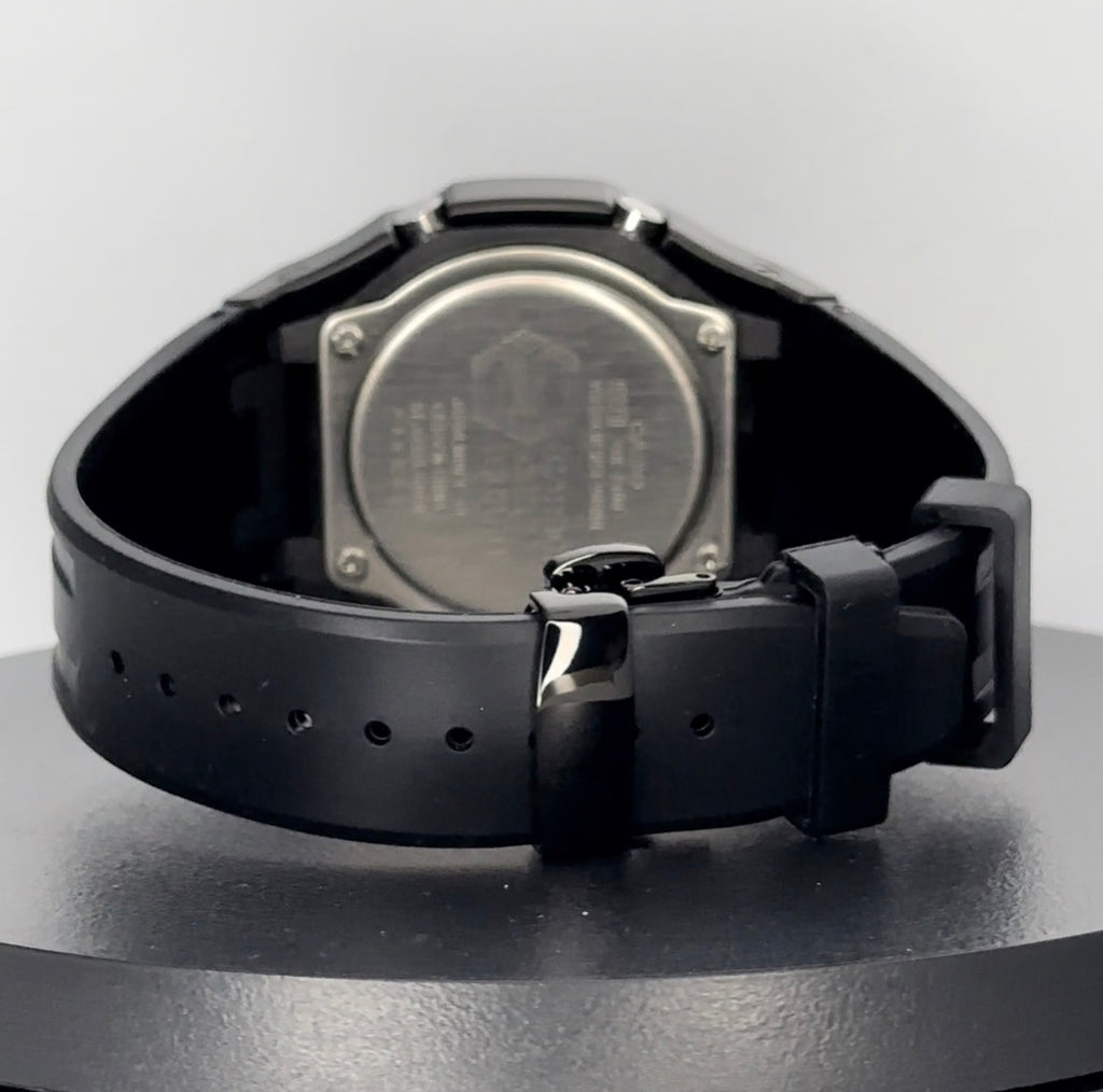 Custom Casio G-Shock GA2100 CasiOak Rubber Strap - Metallic Blue Hour Markers